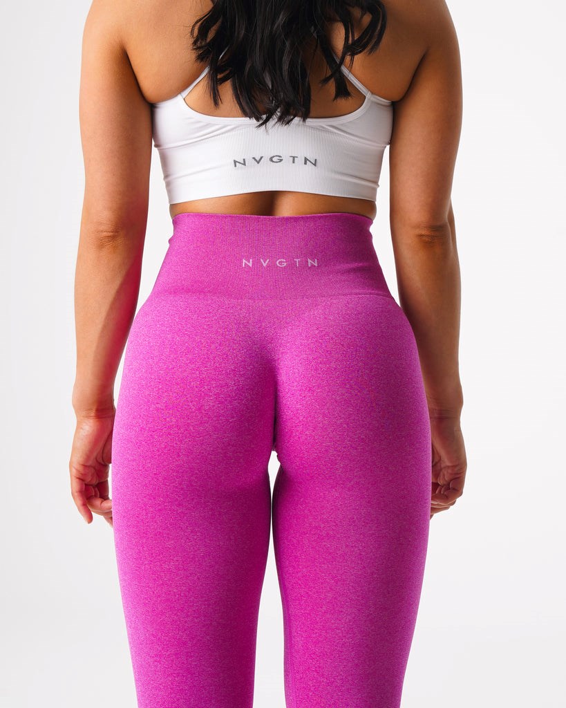 NVGTN Scrunch Seamless Leggings - Candy Apple